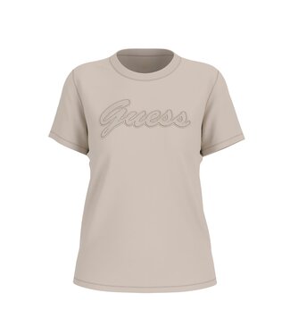 Guess Guess T-shirt Script Warm Slate