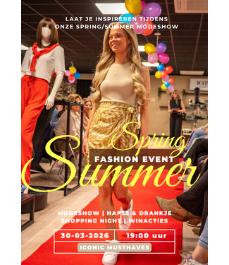 Ticket Spring/Summer 2026 Fashion Event Maandag 30 maart 19:00u