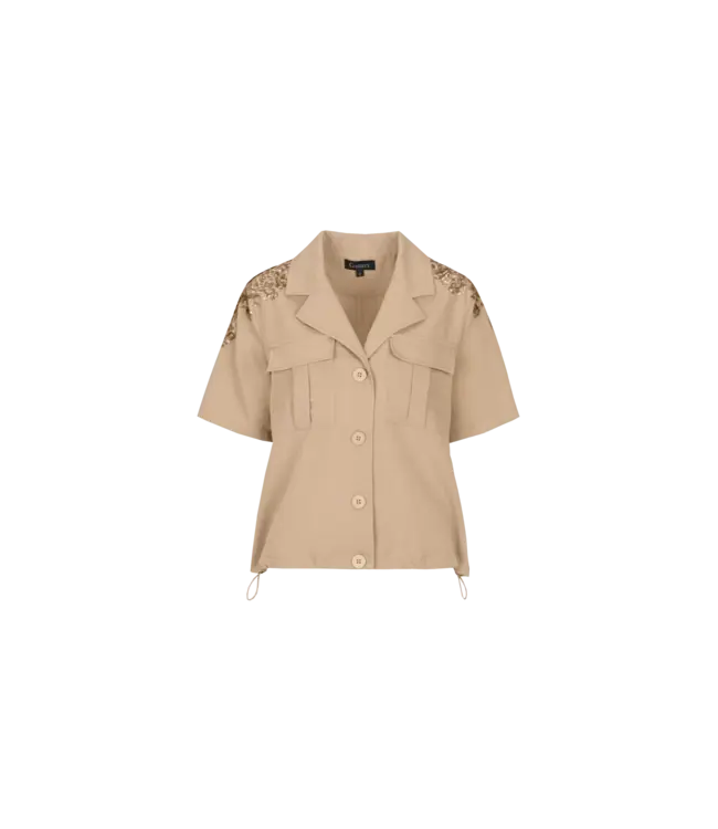 G-maxx Blouse Maeva Kint Camel