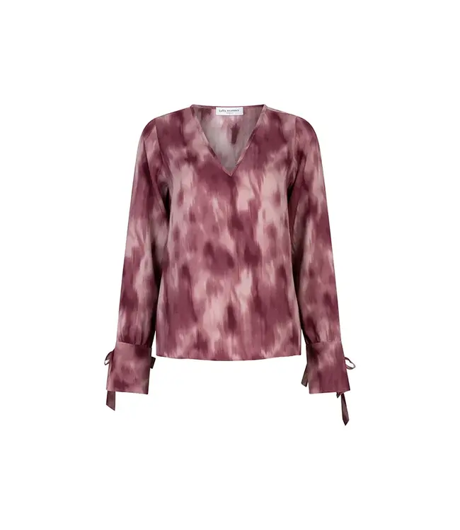 Lofty Manner Blouse Lora Mauve Ombre