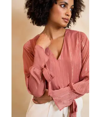 Lofty Manner Lofty Manner Blouse Lora Mauve Pink