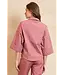 Lofty Manner Blouse Selou Mauve Pink