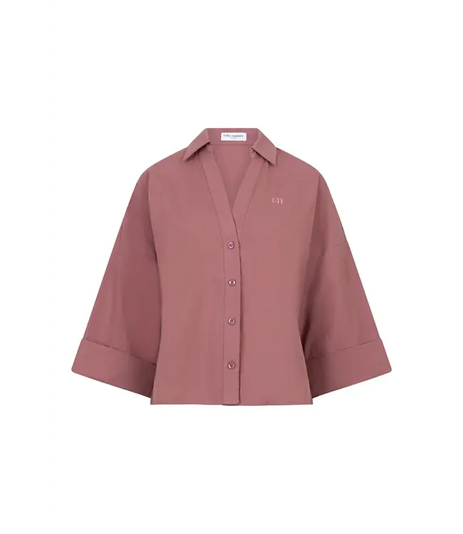 Lofty Manner Blouse Selou Mauve Pink