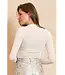 Lofty Manner Top Arlina Ecru
