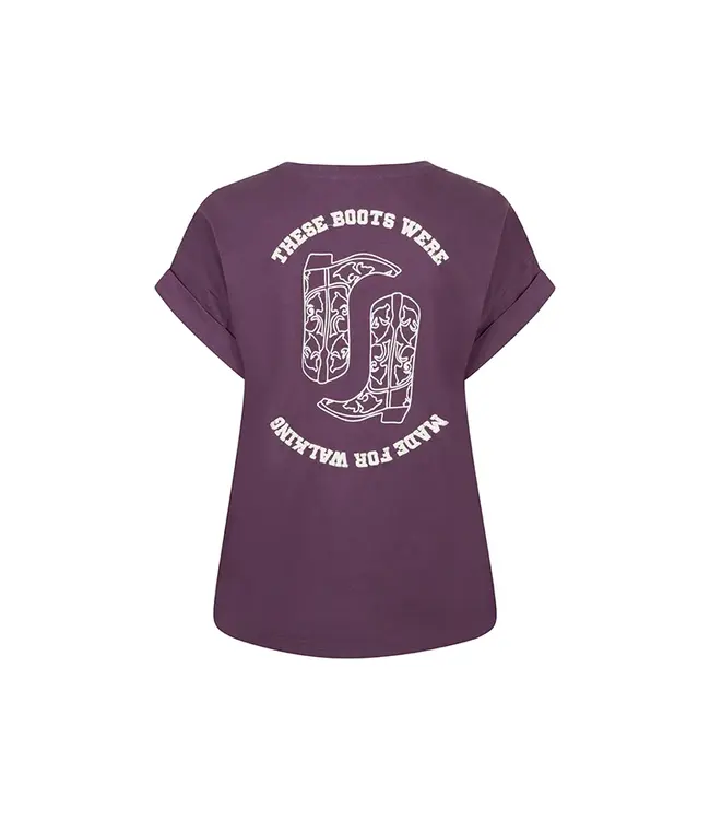 Lofty Manner T-shirt Zeva Purple