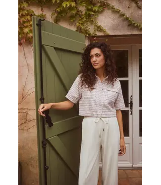 Lofty Manner Lofty Manner Top Ines Ecru Mauve Pink