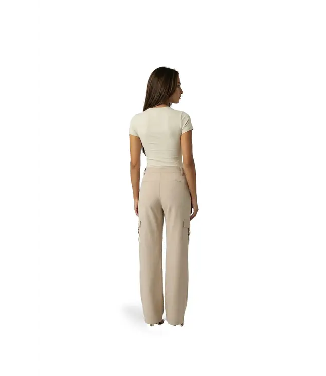 Malelions Women Straight Leg Cargo Sand