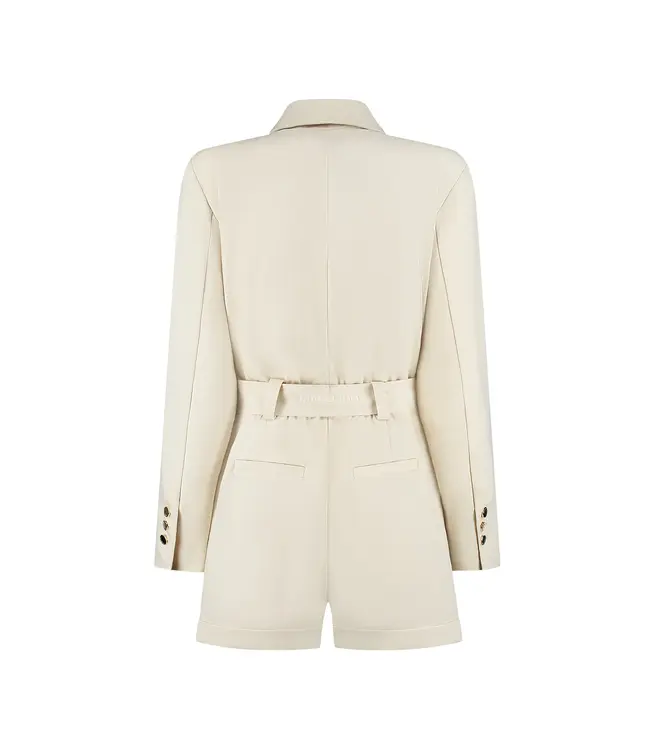 Malelions Women Label Playsuit Sand