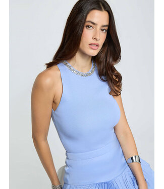 Morgan de toi Morgan Top Mdiane Hydrangea Blue