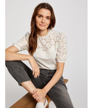 Morgan de toi Morgan Top Dulie Off White