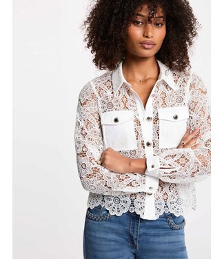 Morgan de toi Morgan Blouse Civi Off White