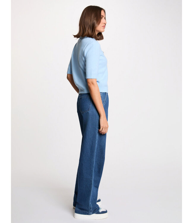 Morgan Top Msofi Blue Bell