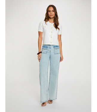 Morgan de toi Morgan Top Msekin Off White