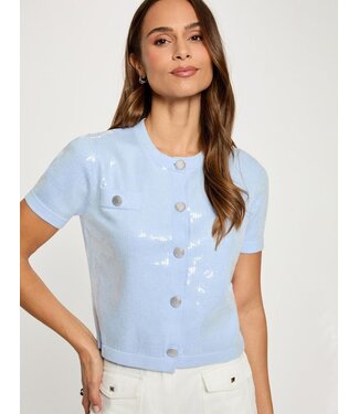 Morgan de toi Morgan Top Msekin Oxygene Blue