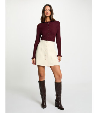 Morgan de toi Morgan Rok Joudy White Smoke