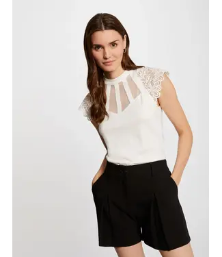 Morgan de toi Morgan Top Demane Off White