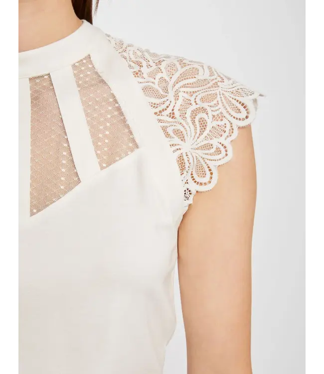 Morgan Top Demane Off White