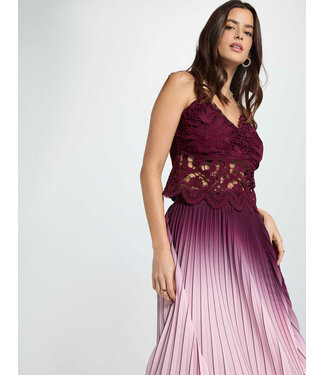 Morgan de toi Morgan Top Obeau Bordeaux