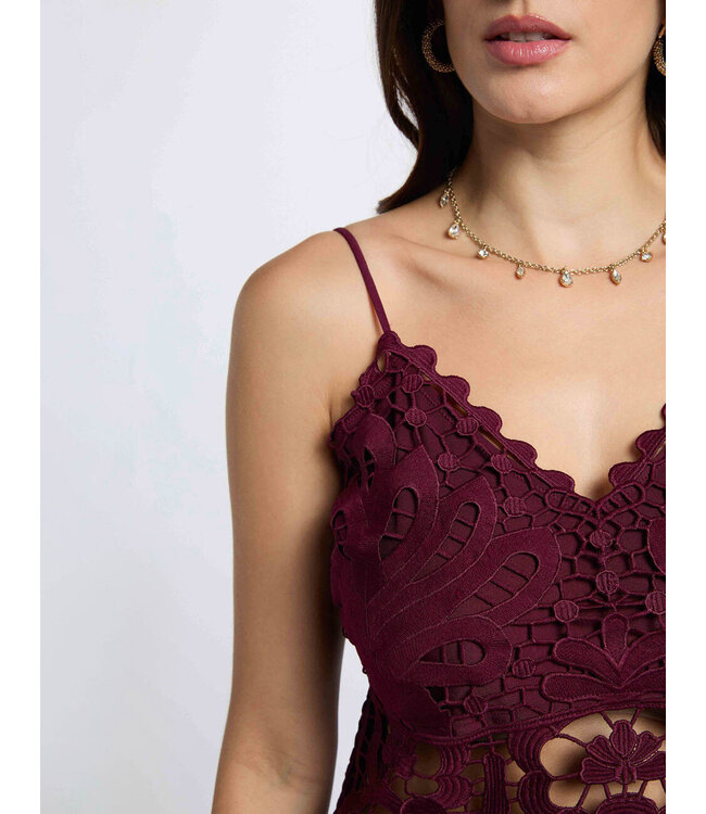 Morgan Top Obeau Bordeaux