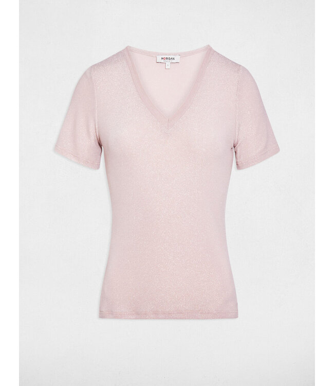 Morgan T-shirt Diwi Pivoine Light Pink