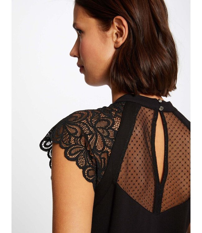 Morgan Top Demane Noir Black