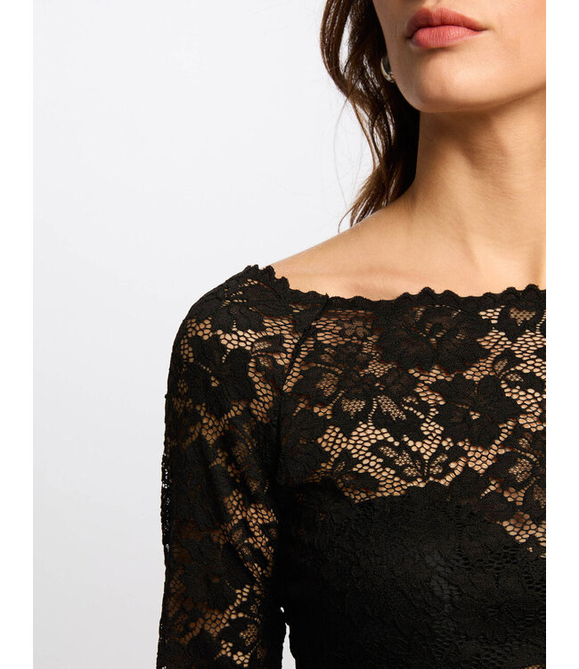 Morgan Blouse Tkiss Noir Black