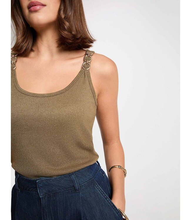 Morgan Top Didoa Capers Green