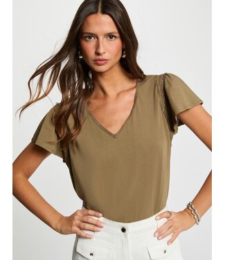 Morgan de toi Morgan Top Delodi Capers Green