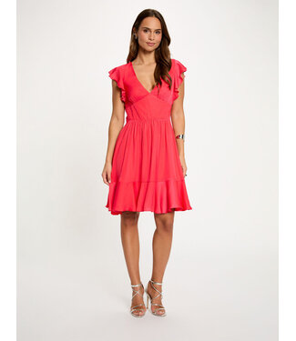 Morgan de toi Morgan Jurk Reclo Teaberry