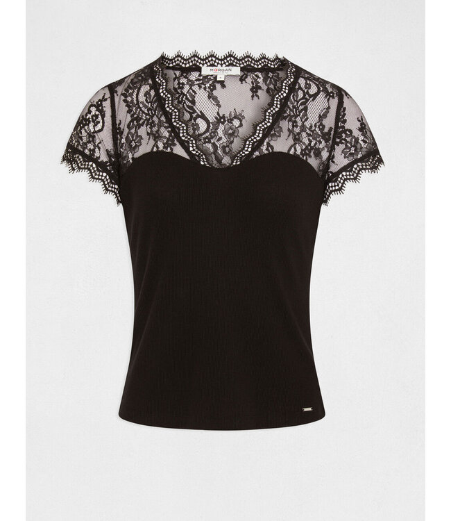 Morgan Top Dlami Noir Black