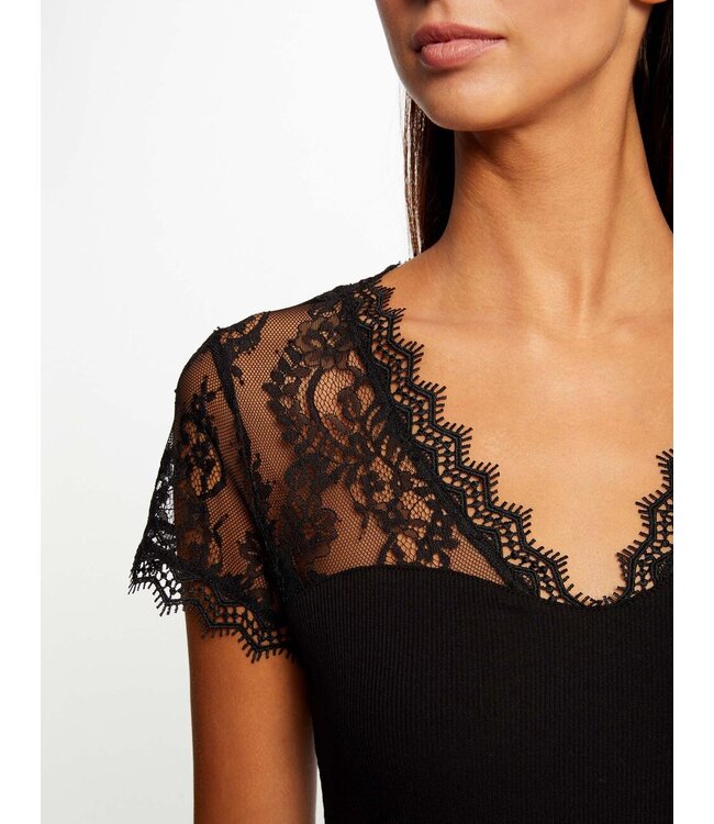 Morgan Top Dlami Noir Black