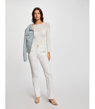 Morgan de toi Morgan Jeans Polen2 Ecru