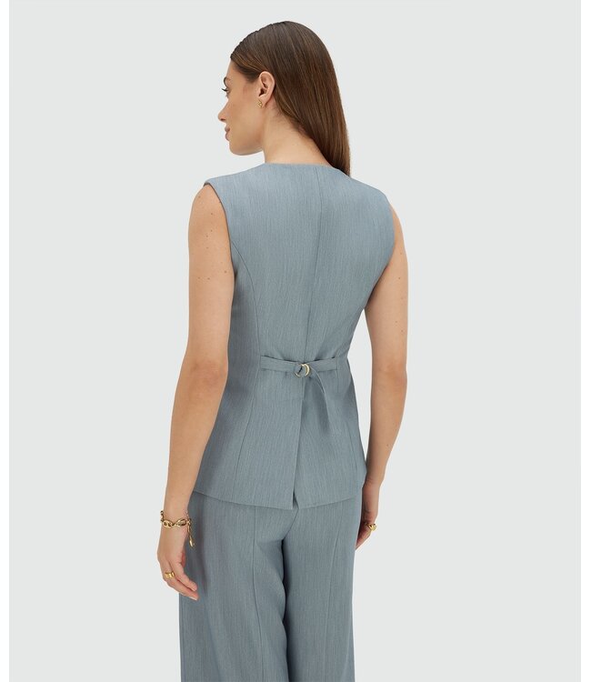 Josh V Gilet Reign Sky Blue Melange