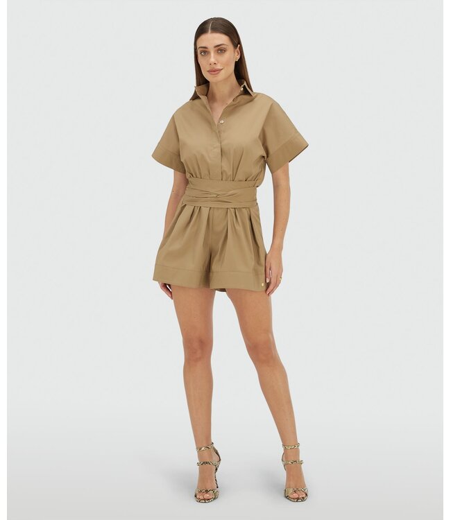 Josh V Playsuit Nami Light Khaki