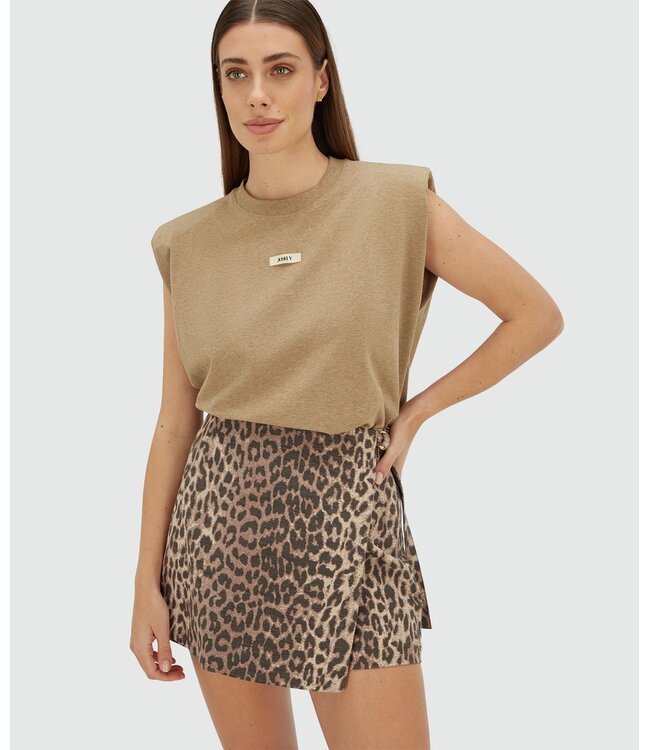 Josh V Top Sue Light Khaki Melange