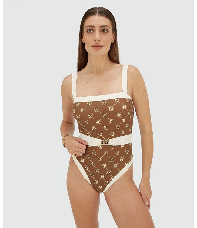 Josh V Badpak Mila Brown Ecru