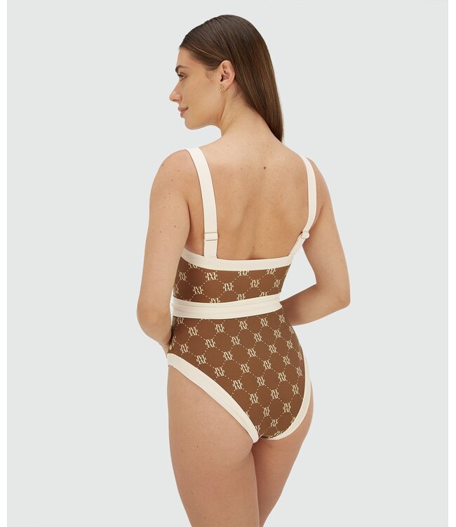 Josh V Badpak Mila Brown Ecru