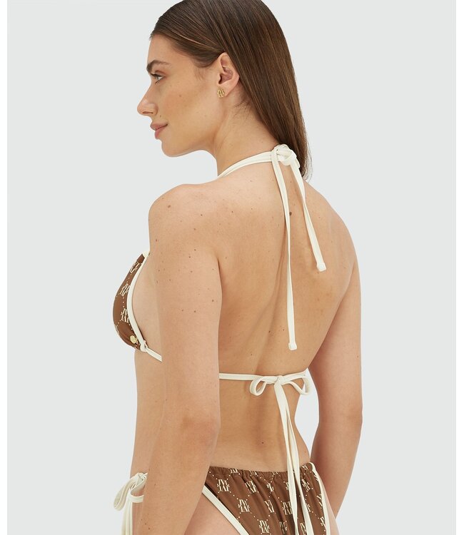 Josh V Bikinitop Everly Brown Ecru