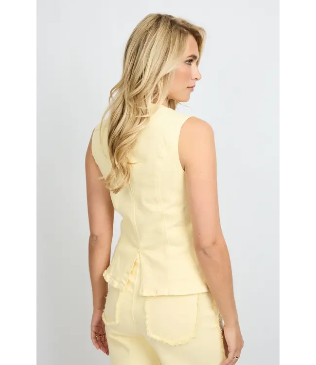 Fluresk Gilet Zeni Vanilla