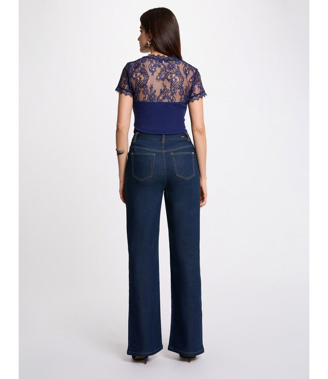 Morgan Top Dlami Blue Depths