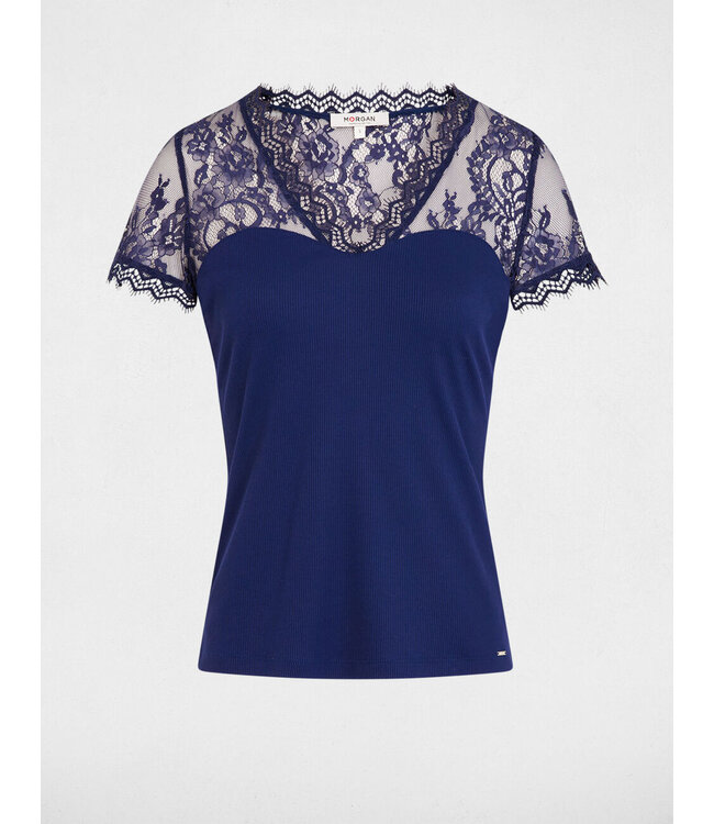 Morgan Top Dlami Blue Depths