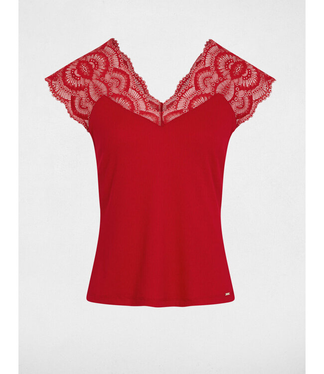 Morgan Top Deli Magma Red