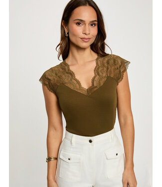 Morgan de toi Morgan Top Deli Capers Green