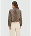 Josh V Bomber Jacket Nadine Leopard Brown