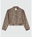 Josh V Bomber Jacket Nadine Leopard Brown