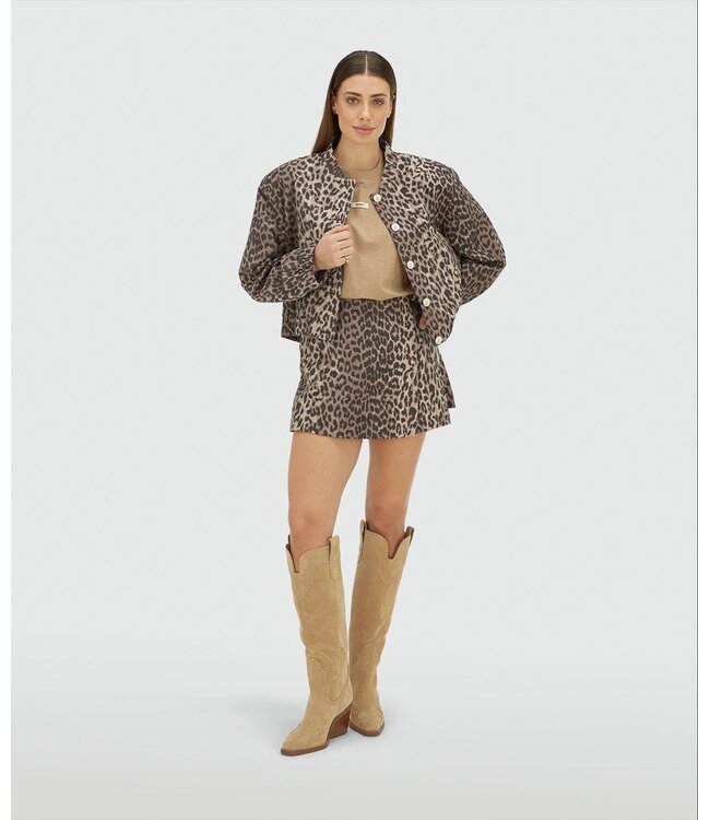 Josh V Skort Maven Leopard Brown