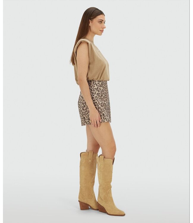 Josh V Skort Maven Leopard Brown