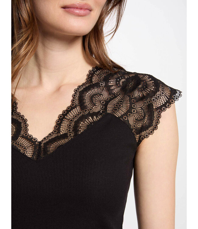 Morgan Top Deli Noir Black