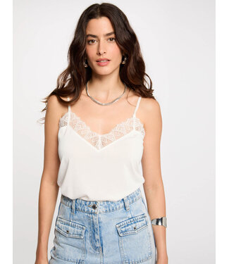 Morgan de toi Morgan Top Betina Ecru