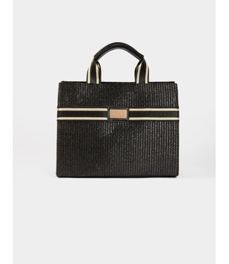 Morgan de toi Morgan Tas 2Tipa Noir Black